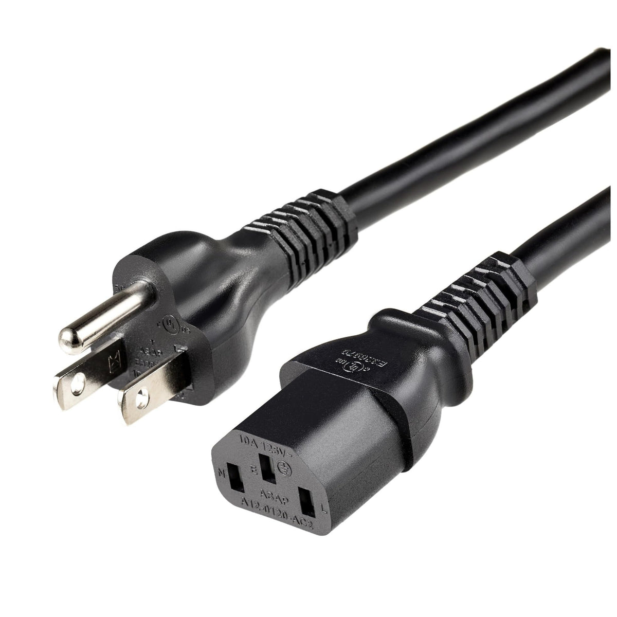 Amazon Basics universal power cable 25 feet for PCs and monitors with reliable 125V operation