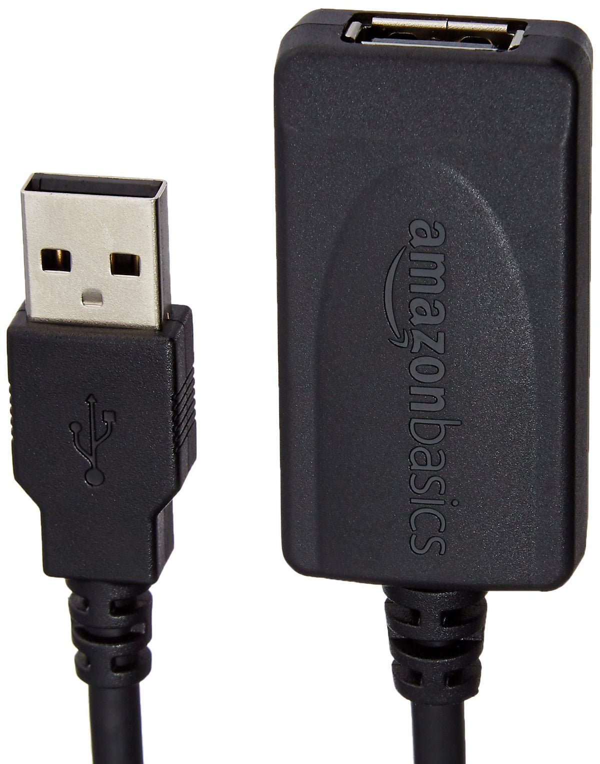 Long reach extension cable behind desk ideal for printers and scanners.