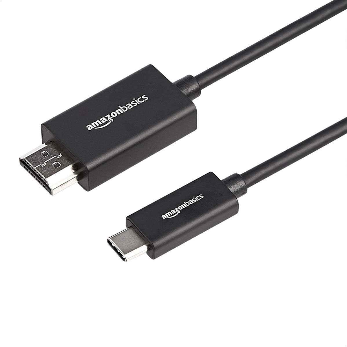 Amazon Basics USB-C to HDMI cable adapter 6ft for reliable 4K output