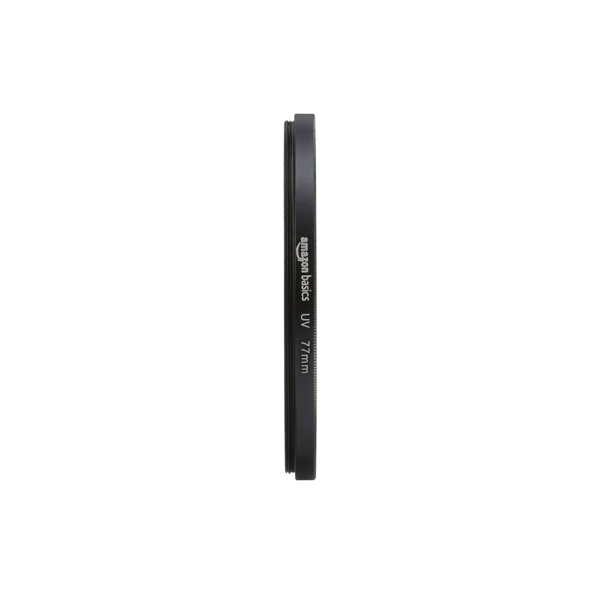 Amazon Basics UV filter 77mm protection helps guard against dust and scratches.
