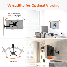 Amazon Basics VESA 200x200 compatible wall mount for 12-40 inch TVs