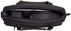Dedicated tablet pocket protects devices in the Amazon Basics bag.