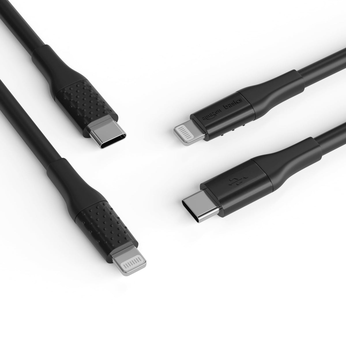 Amazon Basics durable bend-test image demonstrates higher longevity and resilience.