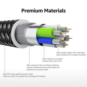 PD-enabled charging with Amazon Basics cable for faster power delivery on supported chargers.