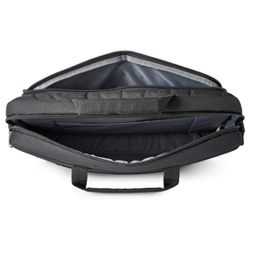 Amazon Basics device-compatibility design fits laptops and tablets securely.