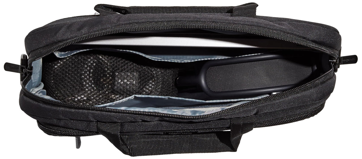 Amazon Basics laptop carrying case compact size fits laptops and tablets securely