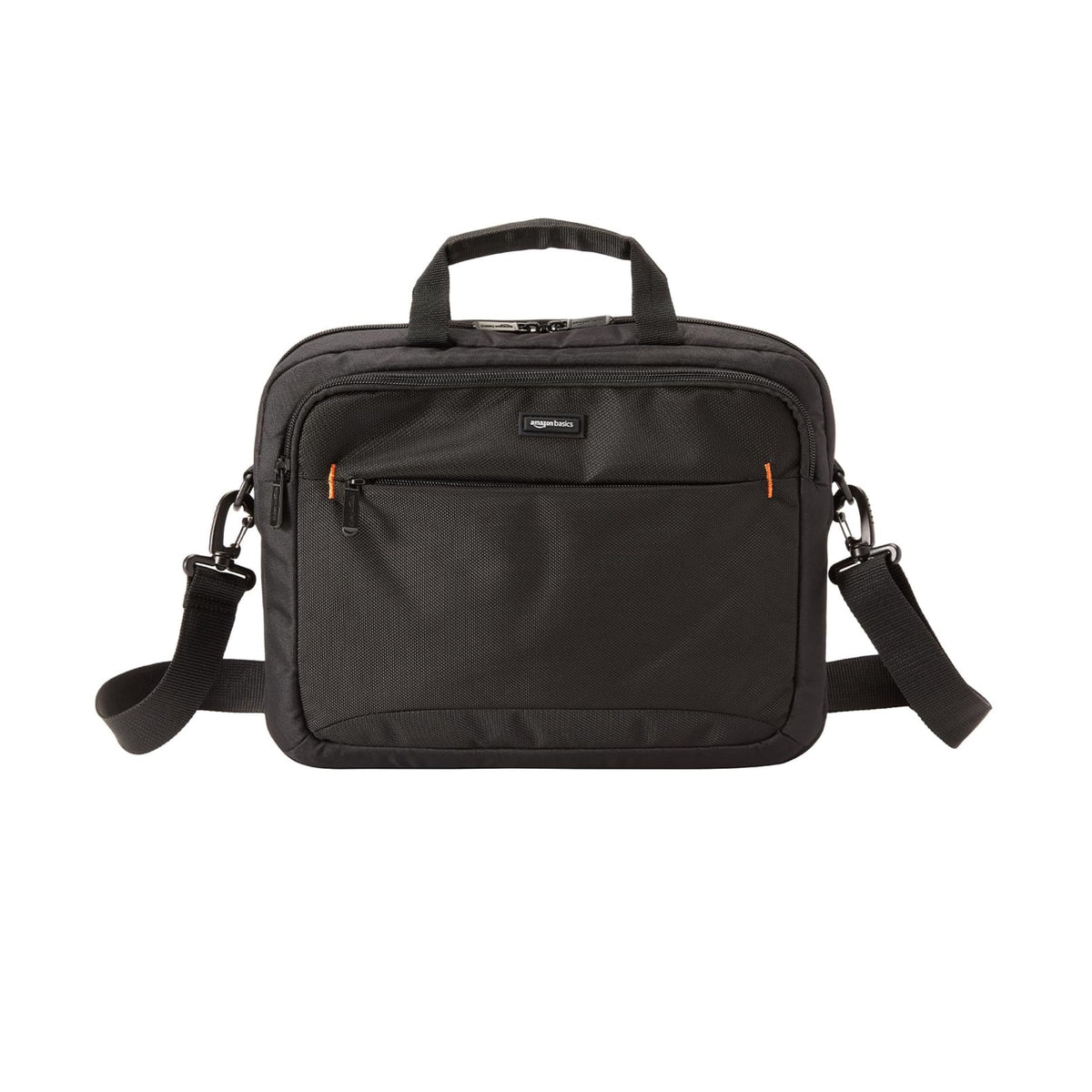 Amazon Basics case device pockets organize cords and accessories for daily use