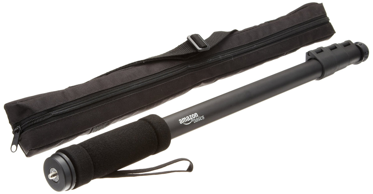 Amazon Basics monopod with non-skid foot for stable outdoor use