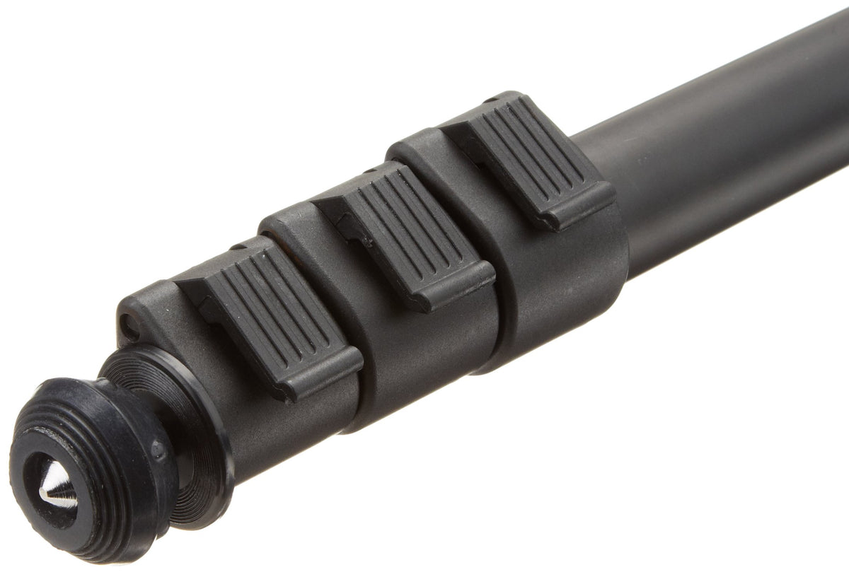 Amazon Basics monopod with retractable spikes for rugged surfaces