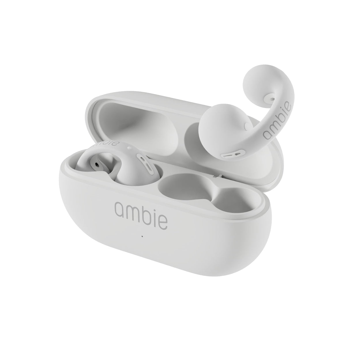 Ambie AM-TW02 open-ear design for secure fit during workouts