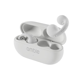 Ambie AM-TW02 open-ear design for secure fit during workouts