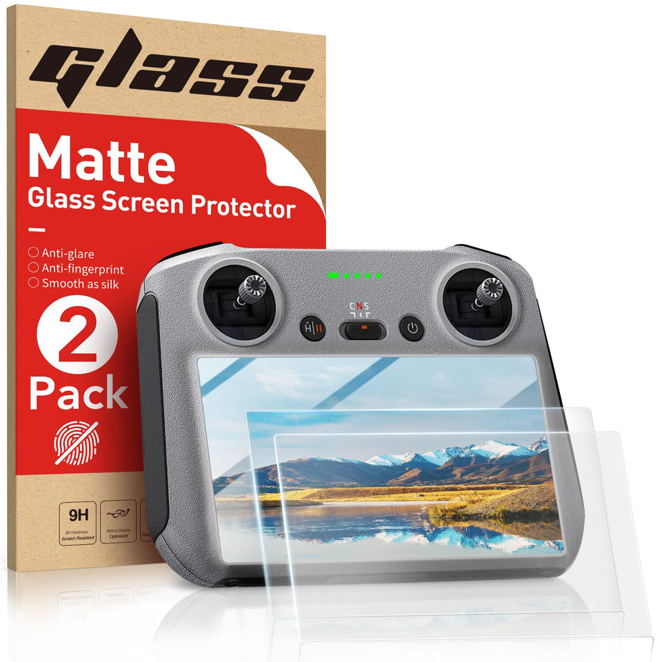 Ambison DJI Mini 5/4 Pro anti-glare matte protector for outdoor clarity
