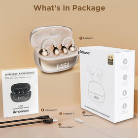 Amboson Bluetooth 6-0 connection delivers fast, stable pairing.