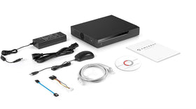 Amcrest NV4108E-HS included accessories: USB mouse and quick start guide