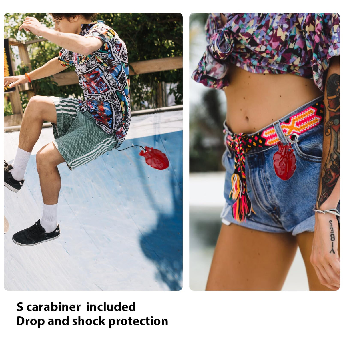 AmeiGoze microfiber-safe care for easy cleaning of the heart case.