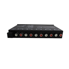 American Bass sub-frequency dial (30-300 Hz) for tailored bass influence.