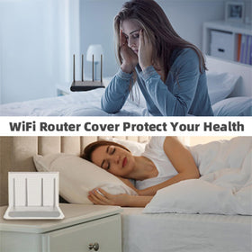 Amerthing WiFi Router Cover partial placement on antennas