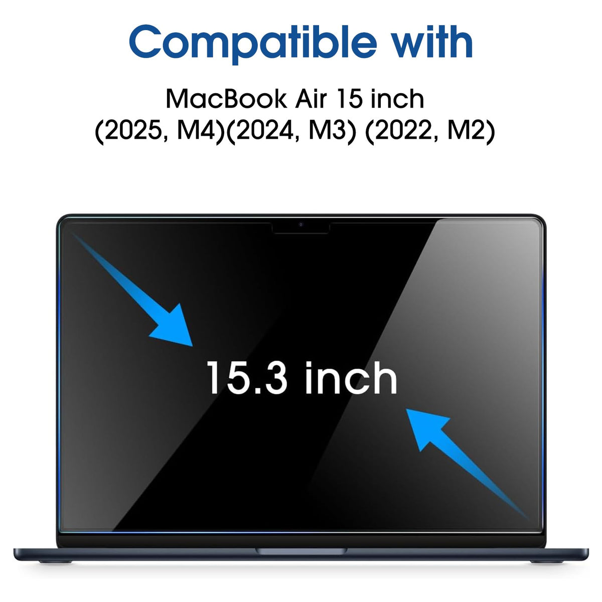 amFilm close edge detail with black silicone frame for accurate alignment and no bubbles