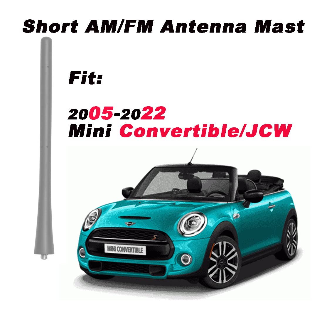 AMFRNE BMW i3 antenna mast with 7-inch profile for sleek look.