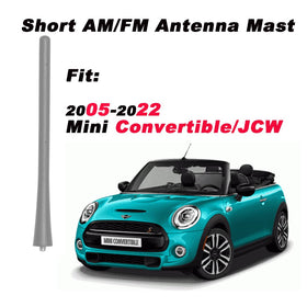 AMFRNE BMW i3 antenna mast with 7-inch profile for sleek look.