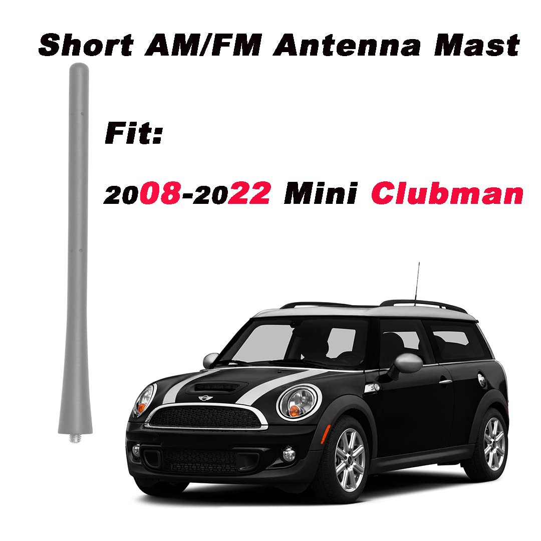 AMFRNE BMW Z4 antenna mast compact roof-mount solution.