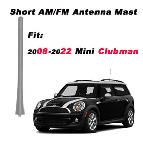 AMFRNE BMW Z4 antenna mast compact roof-mount solution.