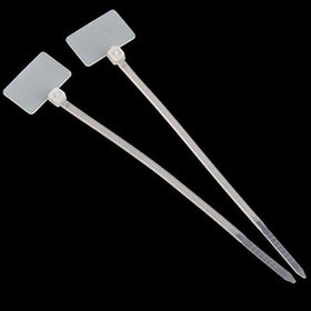 Amgate self-locking zip ties with durable teeth for secure cable management.