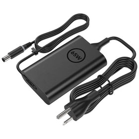 amguog 65W Dell Latitude charger back view with secure plug
