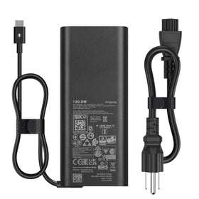 Amguog Dell 130W USB-C charger front view for reliable on the go power