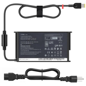 amguog front view adapter showing compact design and reliable 170W power