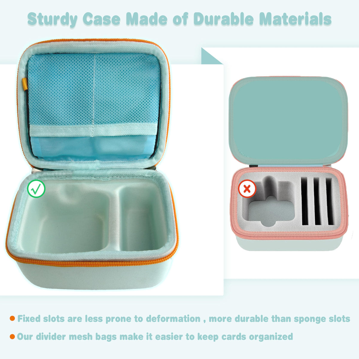 amiumuca Yoto Mini durable shell guards against dust and bumps during travels