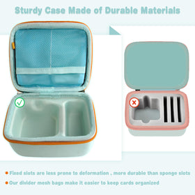 amiumuca Yoto Mini durable shell guards against dust and bumps during travels