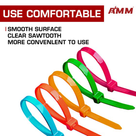 AMM nylon ties suit home and office cord management.