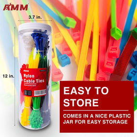 AMM serrated binding provides consistent bite for reliable fastening.