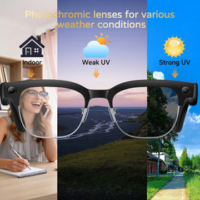 AMOVAN AI Smart Glasses real-time-translation provides quick interpretation during conversations.