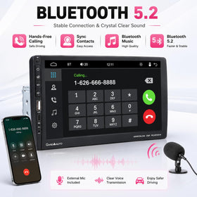 AmoyJebit 9-inch IPS display showing vibrant interface and responsive touch