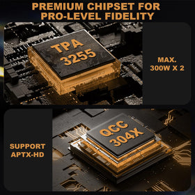 AMPAPA D1 TRS balanced input supports clean signal paths