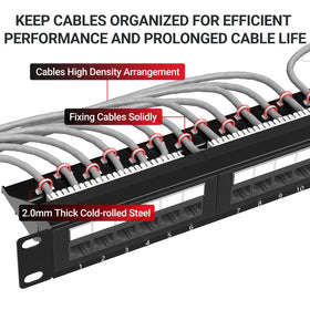 AMPCOM heavy-duty steel chassis with 15μ gold plated contacts.