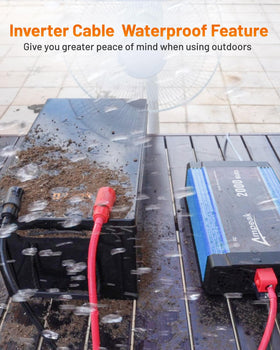 Ampeak three AC outlets (110V) for flexible on-the-go power.