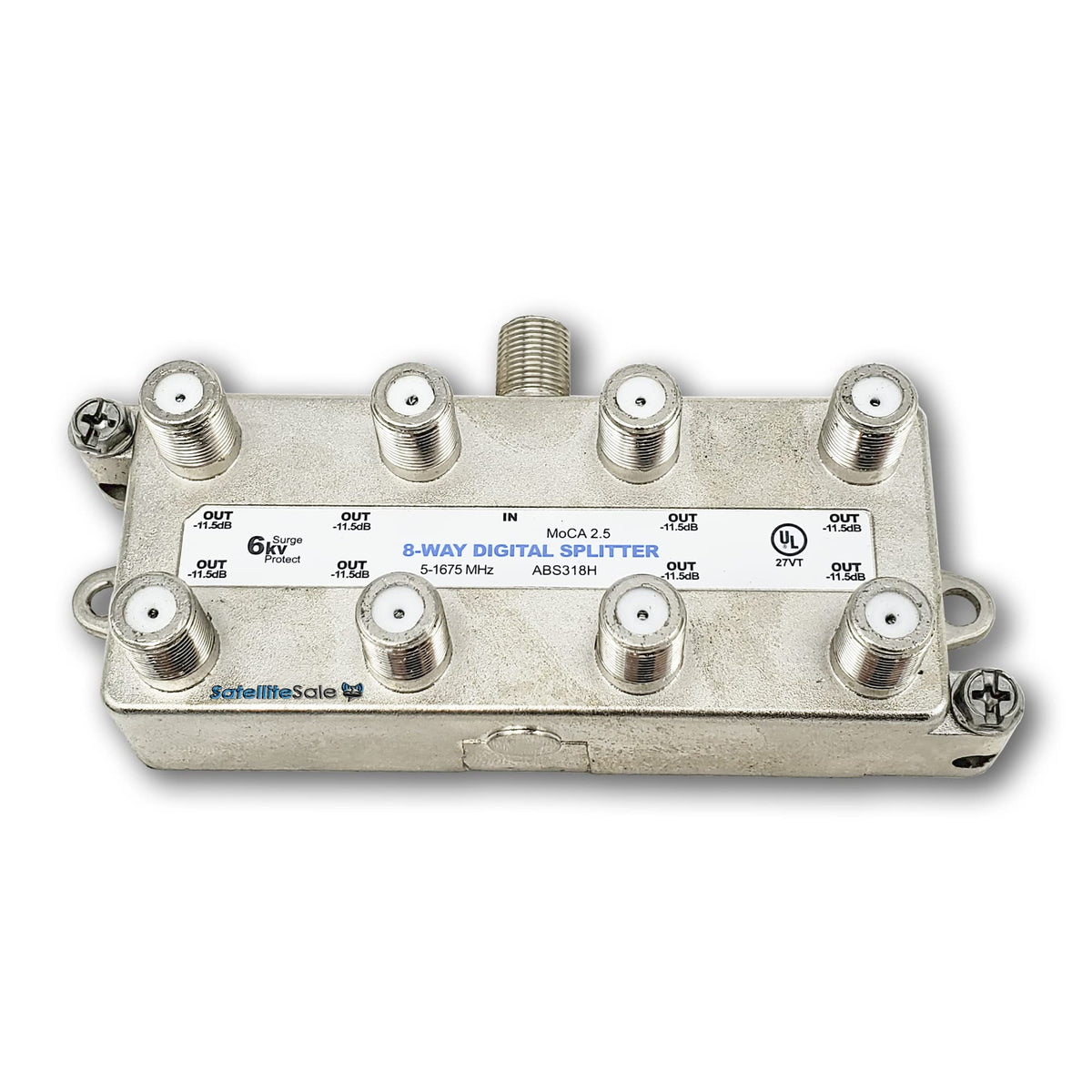 Amphenol ABS318H back-panel ports enabling flexible multi-device connections.