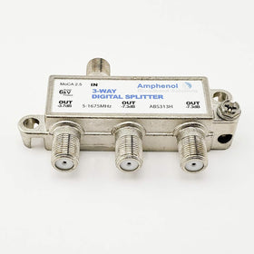 ABS313H indoor/outdoor rated splitter with surge protection for tough installs