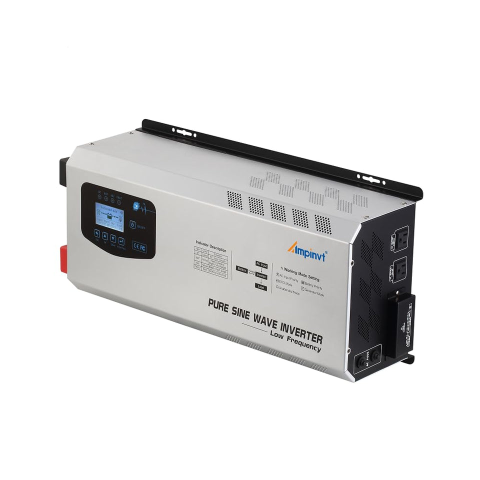 AMPINVT 6000W inverter front view for home off-grid use