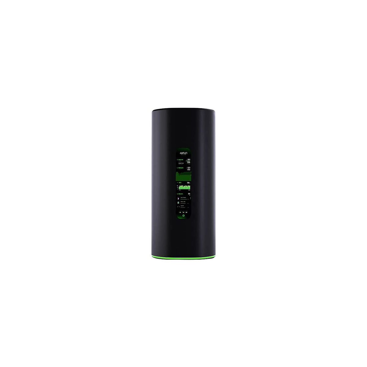 AmpliFi Alien front view: compact router for fast gaming and streaming.