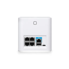 AmpliFi HD Ethernet cable connected for a stable wired backhaul.