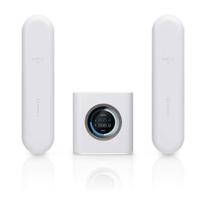 AmpliFi HD router front view offers strong, wide coverage for the entire home.