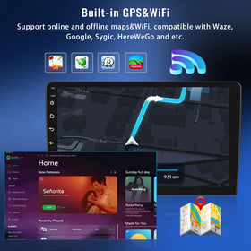 AMprime FM/RDS Bluetooth radio delivers clear signals and music streaming