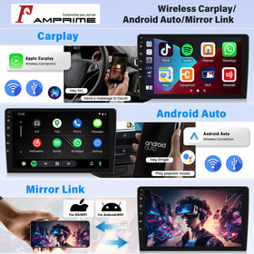 AMprime FM/RDS radio with Bluetooth for high-fidelity sound and calls