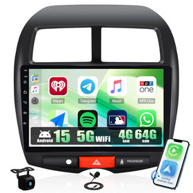 AMprime Android 13 stereo with 10.1-inch touchscreen enhances Outlander Sport interior