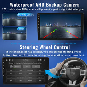 AMprime steering wheel control enables safe, convenient operation