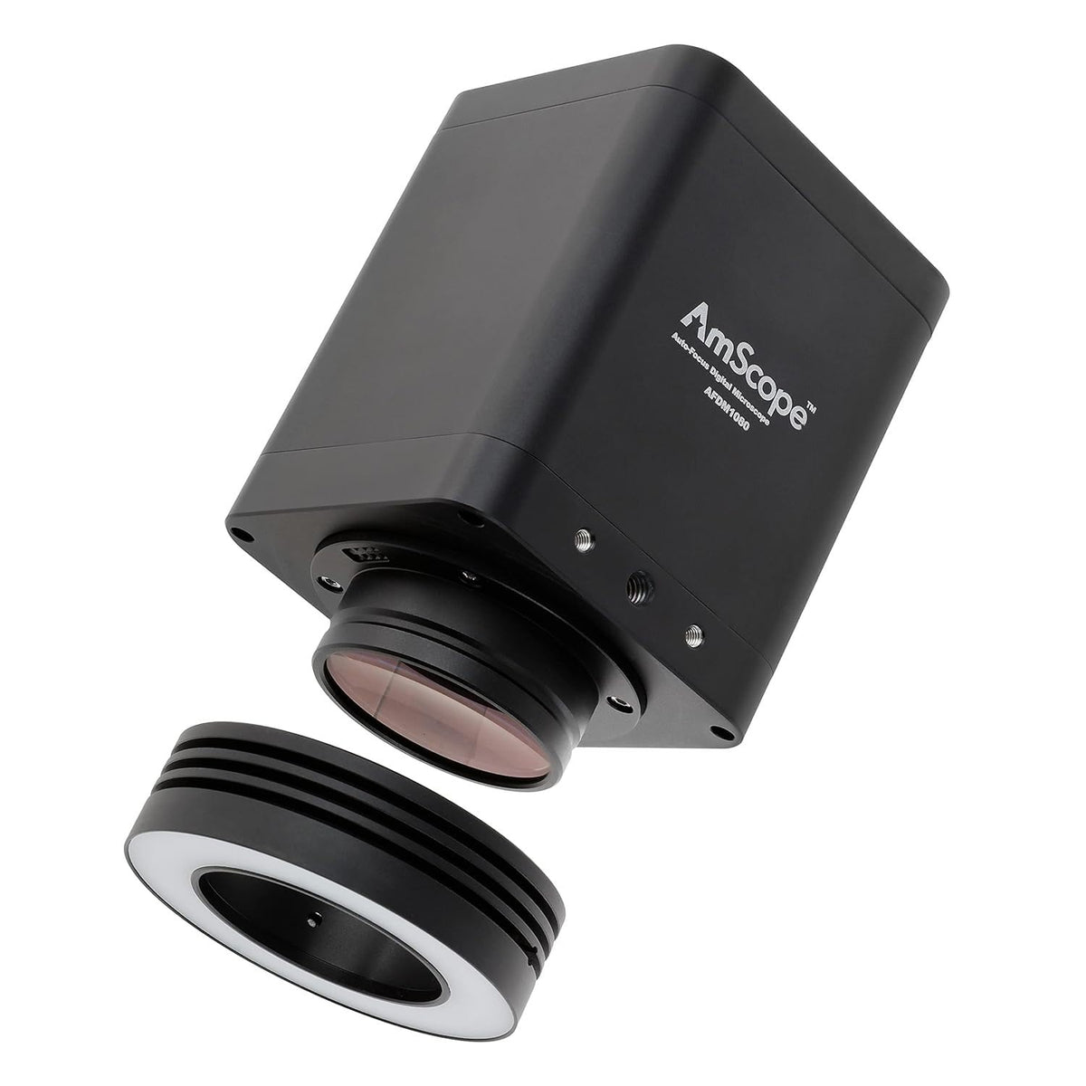 AmScope AF Series SD recording saves high-quality photos and videos.
